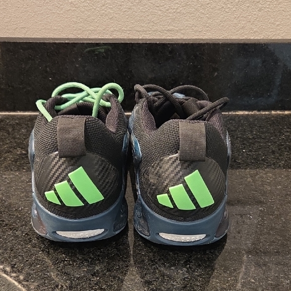 adidas Black and Blue Men's Athletic Shoes - Picture 6 of 6